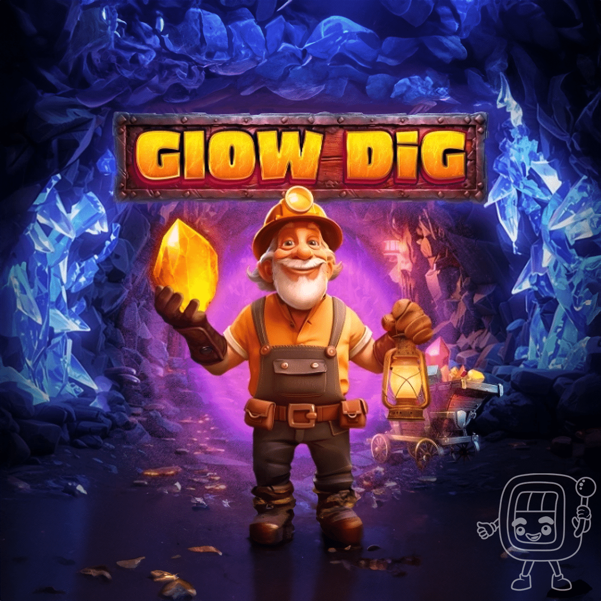 glow dig slot review