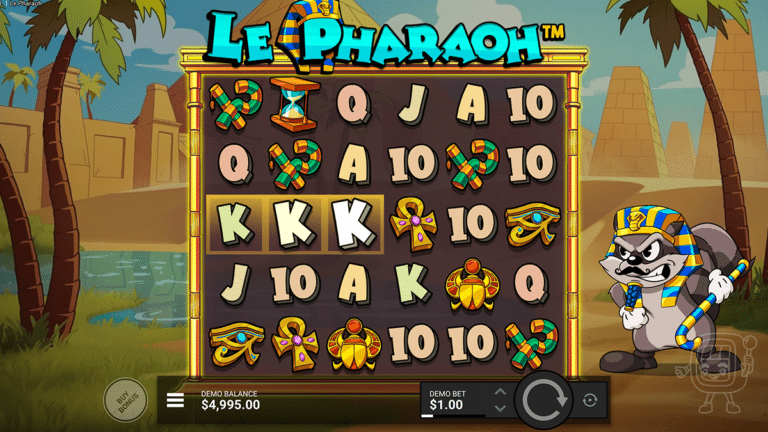 play le pharaoh slot free