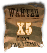 Wanted Poster with Multiplying Multiplier