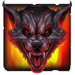 Hellhound symbol with cash prize multipliers