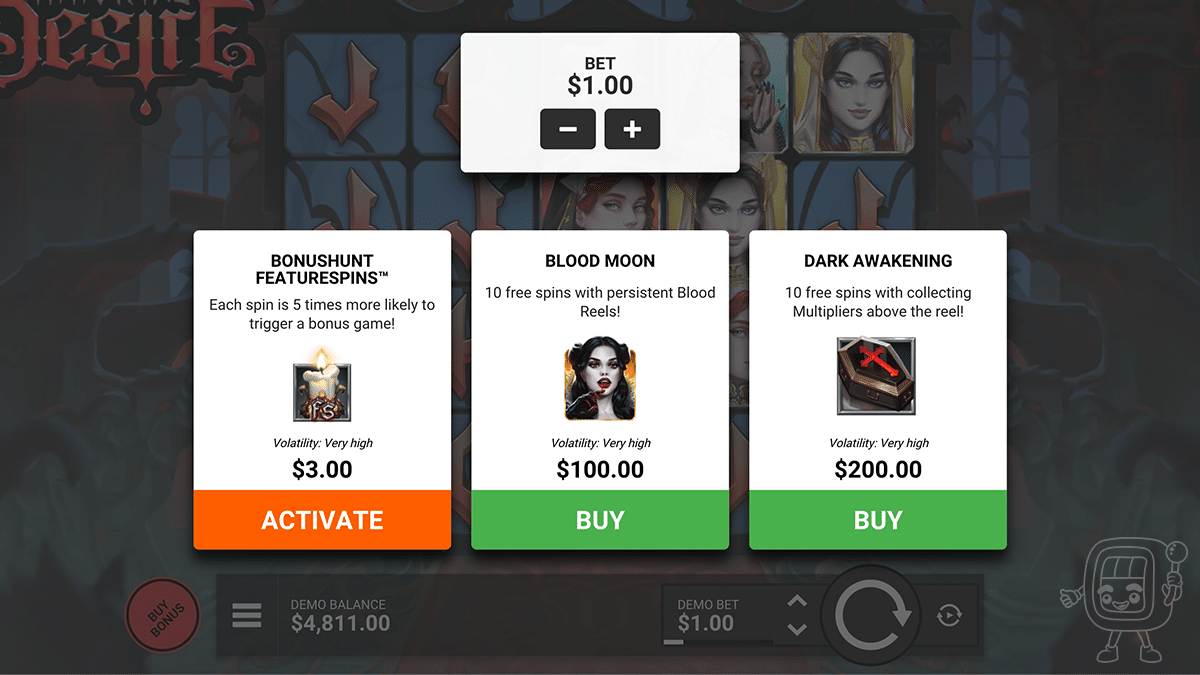 immortal desire bonus buy