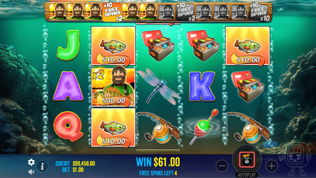 big bass bonanza free spins bonus