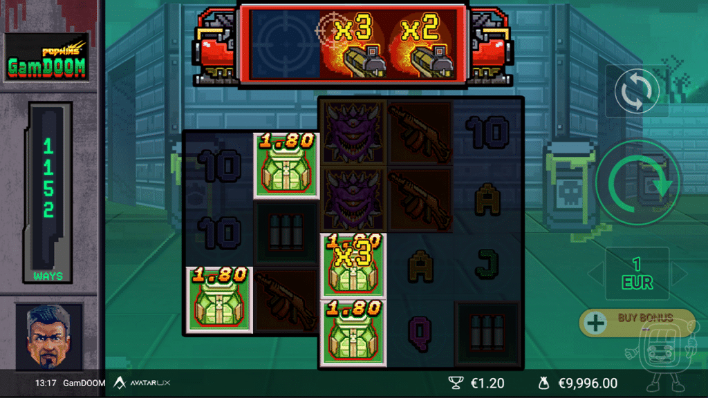 gamdoom slot gameplay