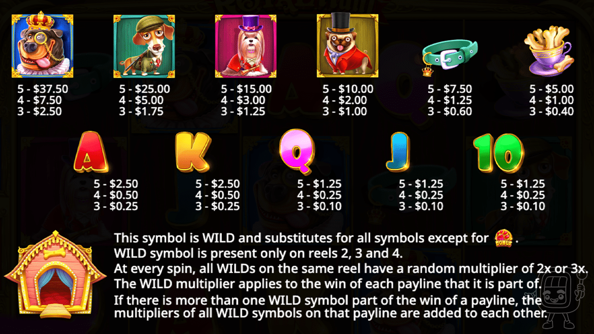 the dog house royal hunt slot symbols