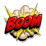High-value symbol Boom Graphic
