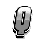 Low-value symbol Q