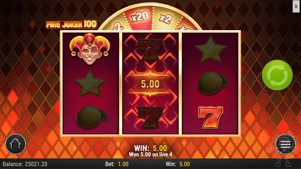 fire joker 100 slot gameplay