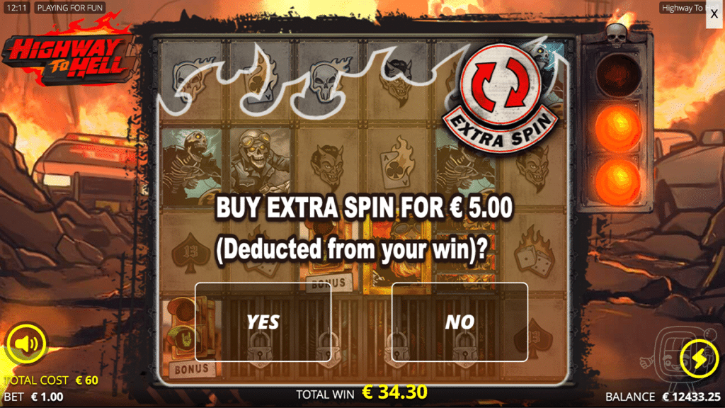 highway to hell slot buy extra spin nolimit city