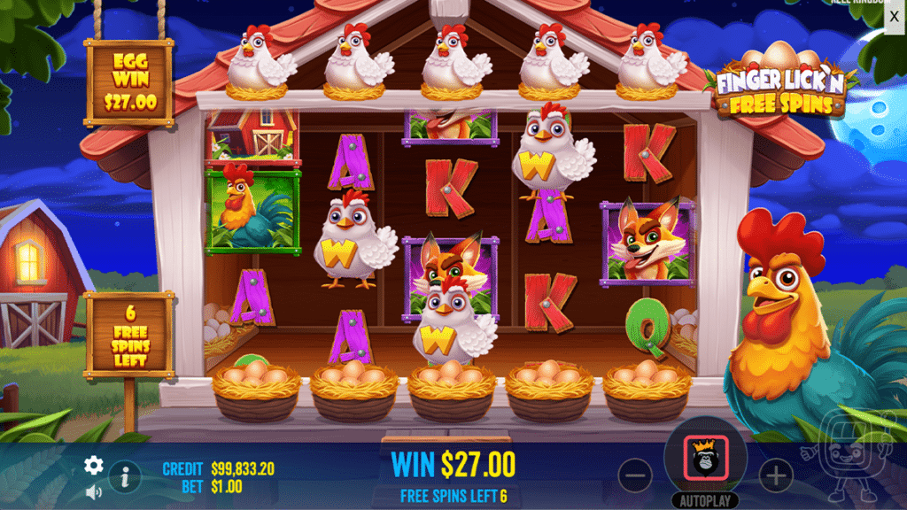finger lick n free spins slot pragmatic play free spins bonus walking wilds
