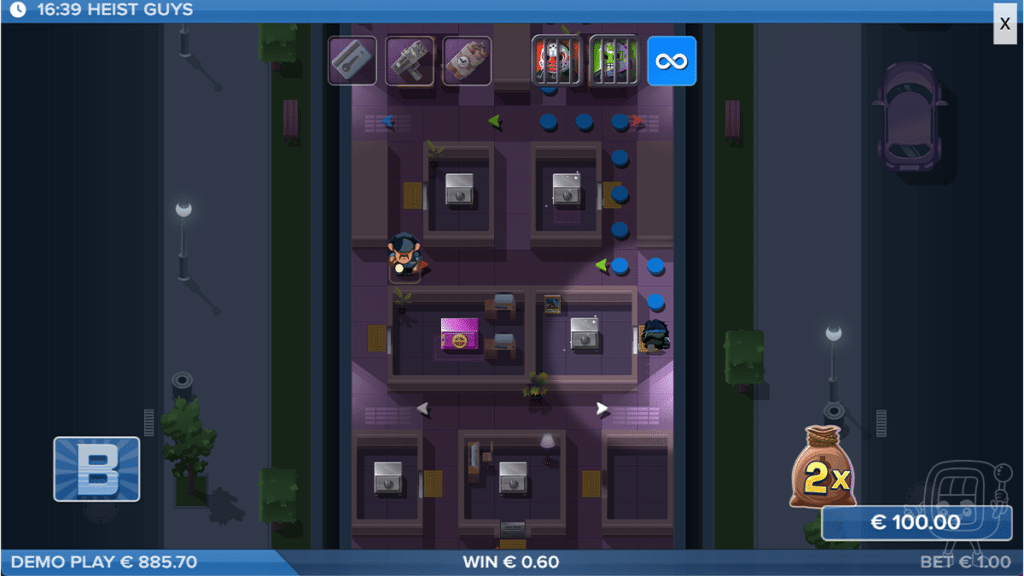 heist guys slot elk studios bonus feature