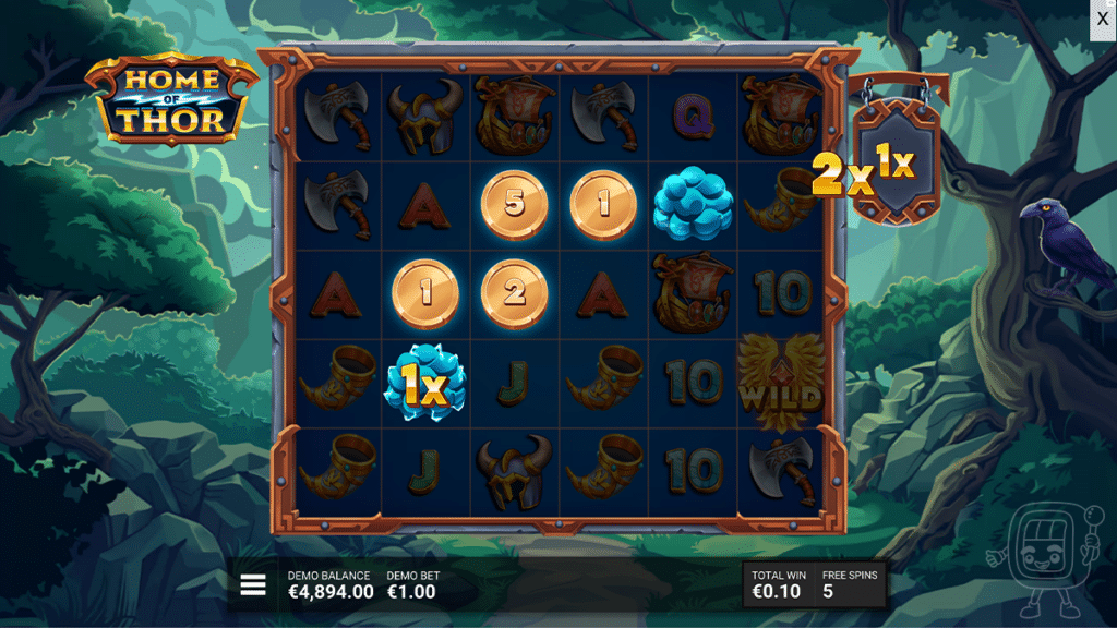 home of thor free spins bonus