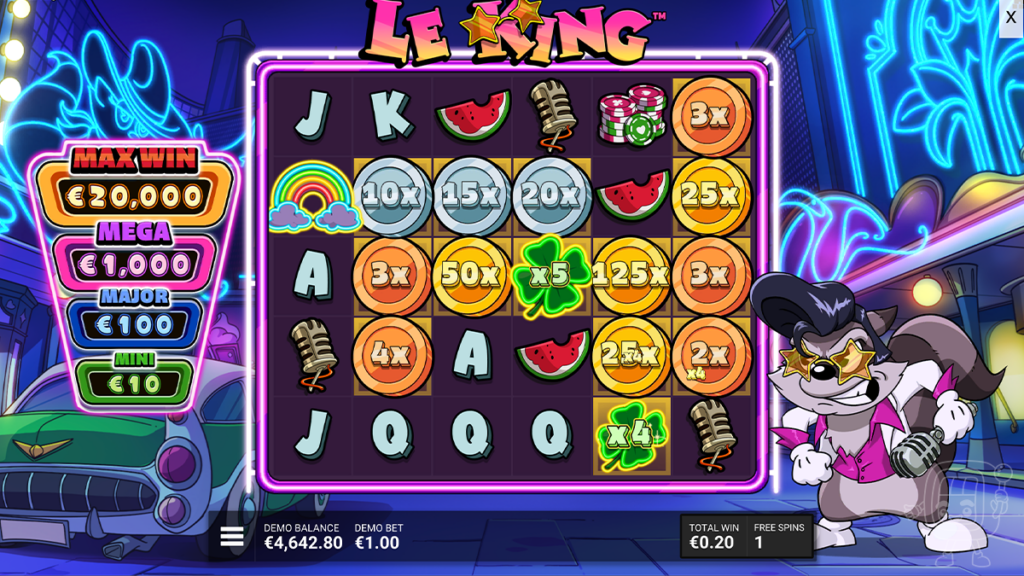 le king slot hacksaw gaming jackpot of gold free spins