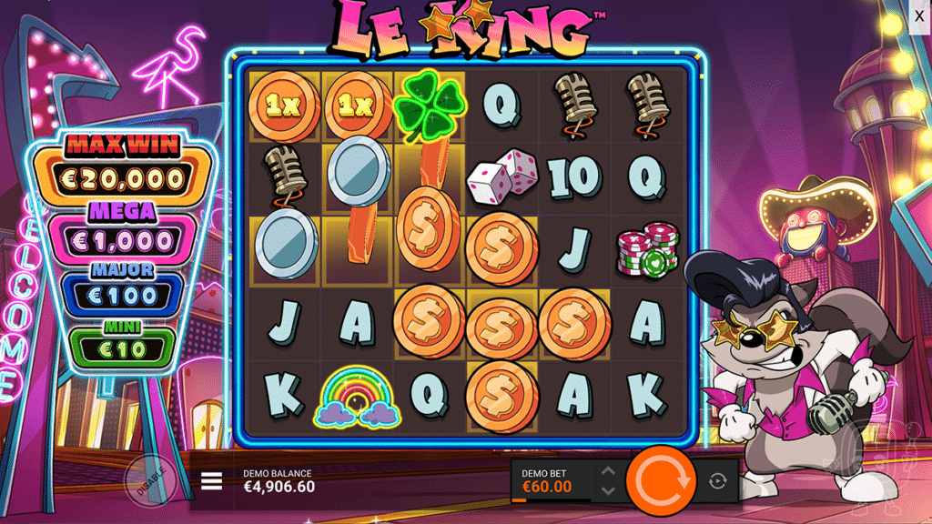 le king slot hacksaw gaming rainbows