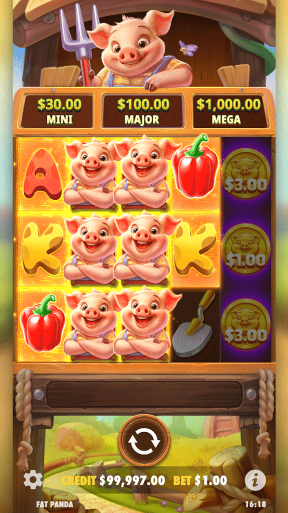 pig farm slot by fat panda pragmatic play