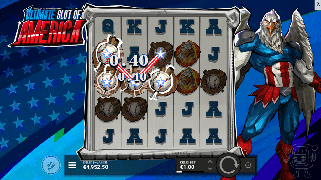 ultimate slot of america base gameplay