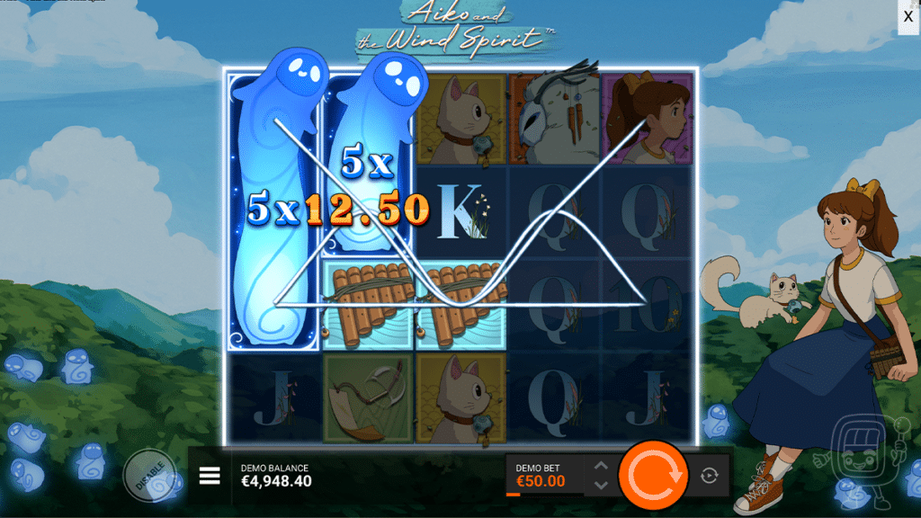 aiko and the wind spirit hacksaw gaming multiplier wilds