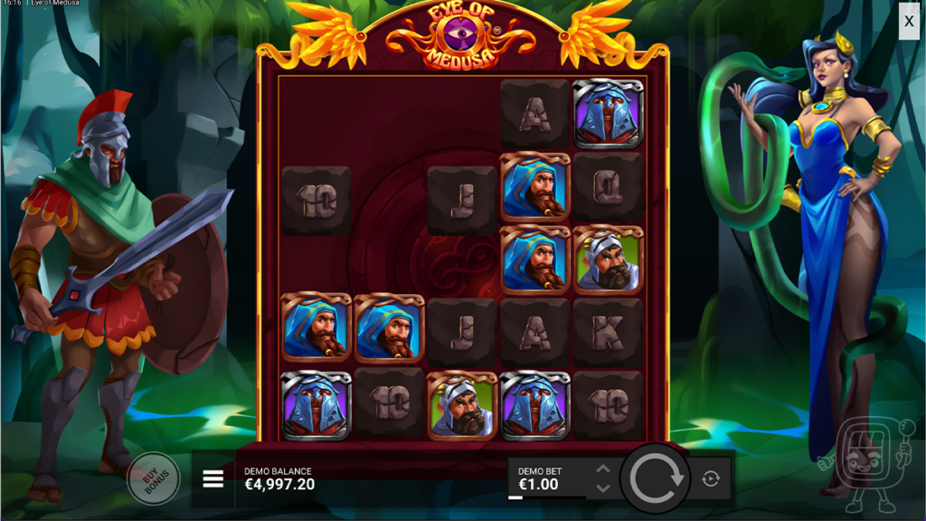 eye of medusa slot tumbles