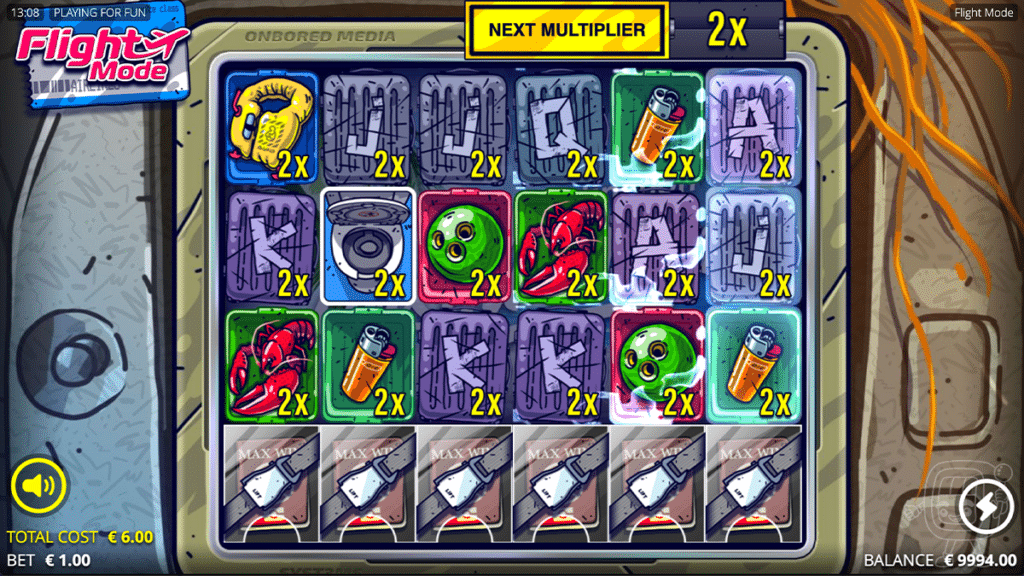 flight mode slot multipliers