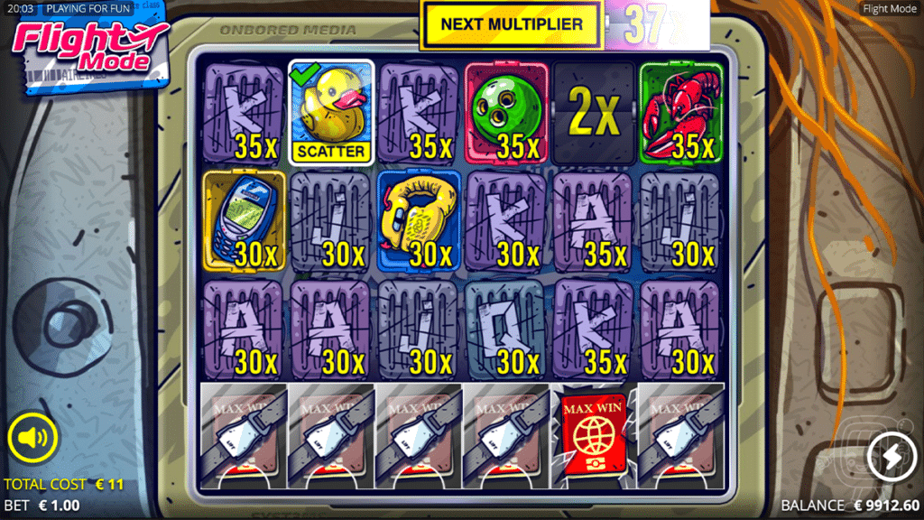 flight mode slot nolimit city multiplier increase
