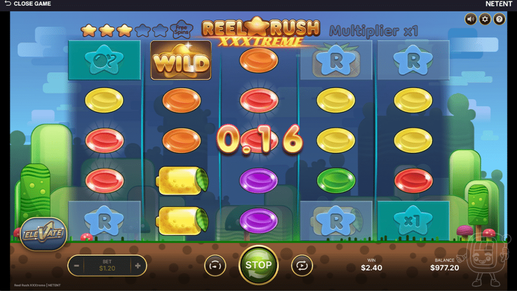 reel rush xxxtreme slot gameplay opens up