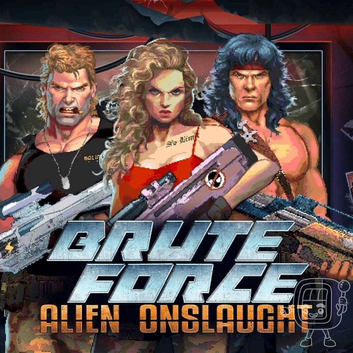 Brute Force Alien Onslaught Demo by Nolimit City