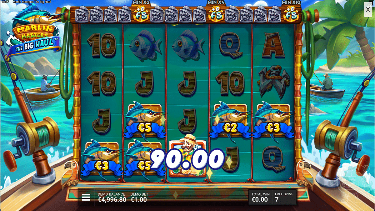 marlin masters the big haul slot free demo hacksaw gaming bonus game