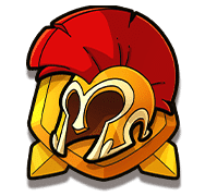 Warrior Helmet high-value symbol