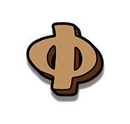 Phi low-value symbol