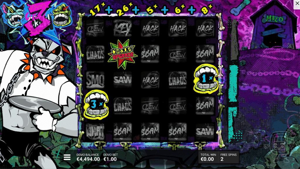 chaos crew the korrupted k9 bonus